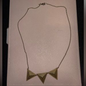 Three Triangle necklace